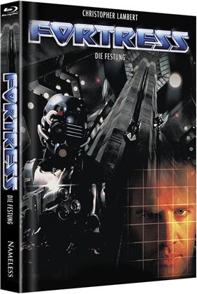 Fortress - Die Festung (1992) (Cover A, Edizione Limitata, Mediabook, Uncut, Unrated, Blu-ray + DVD)