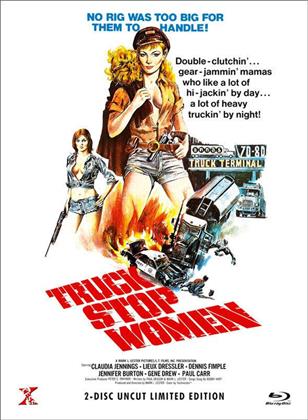 Truck Stop Women (1974) (Cover A, Édition Limitée, Mediabook, Uncut, Blu-ray + DVD)