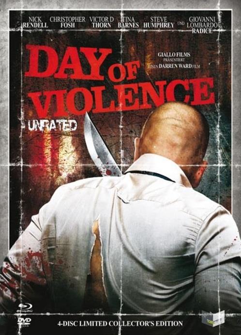 Day of Violence (2010) (Digipack, Cover B, Collector's Edition, Limited Edition, Uncut, Unrated, Blu-ray + 3 DVDs)