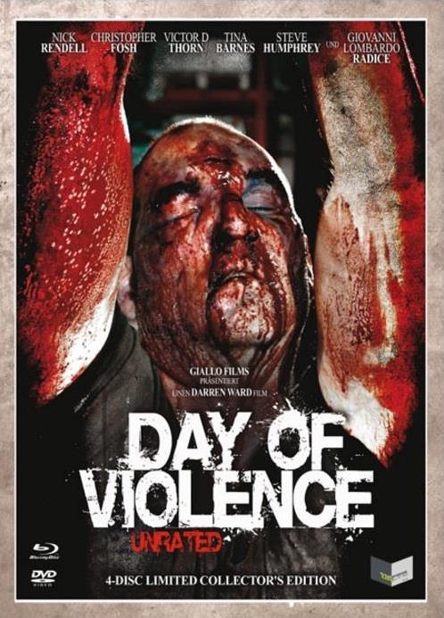 Day of Violence (2010) (Digipack, Cover C, Collector's Edition, Limited Edition, Uncut, Unrated, Blu-ray + 3 DVDs)
