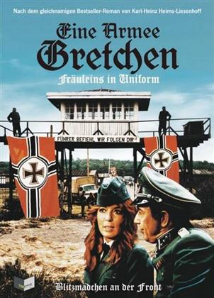 Eine Armee Gretchen - Fräuleins in Uniform (1973) (Cover A, Édition Limitée, Mediabook, Uncut, Blu-ray + DVD)