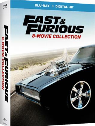 Fast & Furious 8-Movie Collection (9 Blu-rays)