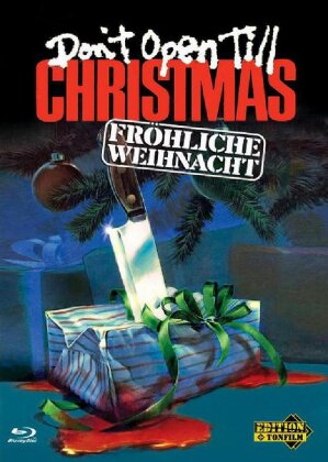 Don't Open Till Christmas - Fröhliche Weihnacht (1984) (Cover B, Limited Edition, Mediabook, Uncut, Blu-ray + DVD)