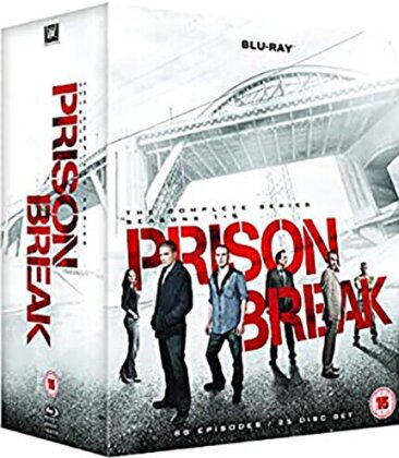Prison Break - The Complete Series - Seasons 1-5 (25 Blu-rays)