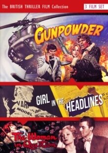 The British Thriller Film Collection - Gunpowder (1986) / The Girl on the Headline (1963) / The Woman in Question (1950) (2 DVDs)