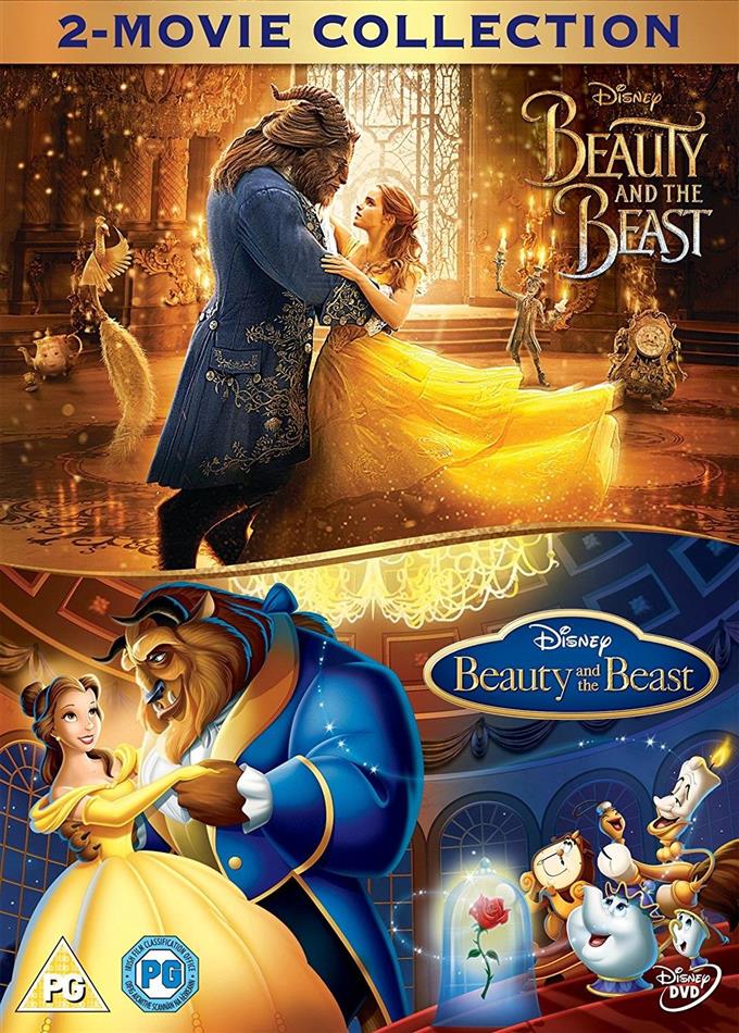 Beauty and the Beast 1991 Beauty and the Beast 2017 2 DVDs