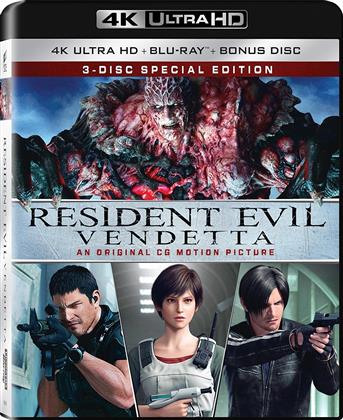 Resident Evil - Vendetta (2017) (4K Ultra HD + 2 Blu-rays)