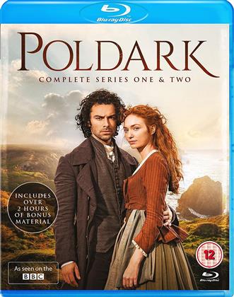 Poldark - Season 1+2 (2015) (4 Blu-rays)