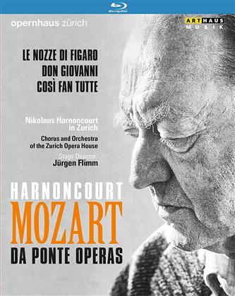 Opernhaus Zürich & Nikolaus Harnoncourt - Mozart - Da Ponte Operas - Le nozze di Figaro / Don Giovanni / Così fan tutte (Arthaus Musik, 3 Blu-ray)
