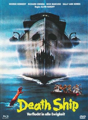 Death Ship (1980) (Cover C, Eurocult Collection, Édition Limitée, Mediabook, Uncut, Blu-ray + DVD)