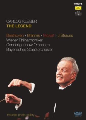 Carlos Kleiber - The Legend - Beethoven / Brahms Mozart J. Strauss (5 DVDs)
