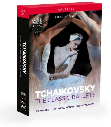 Royal Ballet & Orchestra of the Royal Opera House - Tchaikovsky - Swan Lake / The Nutcracker / Sleeping Beauty (Opus Arte, Box, 3 DVDs)