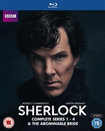 Sherlock - Series 1-4 & The Abominable Bride (10 Blu-ray)
