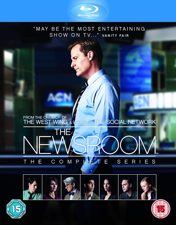 The Newsroom - The Complete Series - Seasons 1-3 (9 Blu-rays)