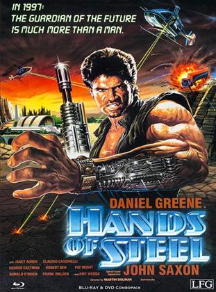 Hands of Steel (1986) (Cover B, Edizione Limitata, Mediabook, Blu-ray + DVD)