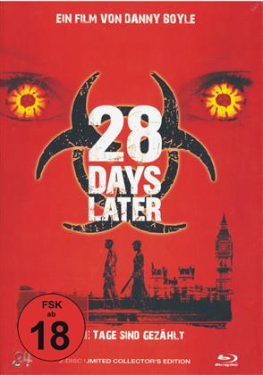 28 Days Later (2002) (Cover A, Collector's Edition, Edizione Limitata, Mediabook, Uncut, Blu-ray + DVD)