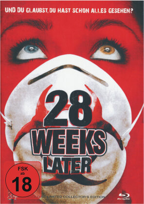 28 Weeks Later (2007) (Cover A, Collector's Edition, Limited Edition, Mediabook, Uncut, Blu-ray + DVD)