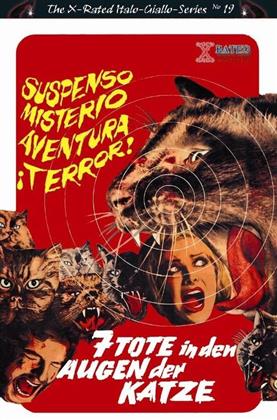 7 Tote in den Augen der Katze (1973) (Grosse Hartbox, Cover B, The X-Rated Italo-Giallo-Series, Uncut)