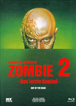 Zombie 2 - Das letzte Kapitel (1985) (Cover A, Limited Edition, Mediabook, Uncut, Blu-ray + 2 DVDs)