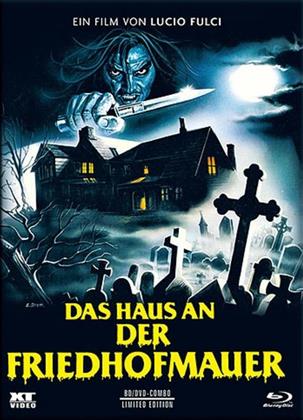 Das Haus an der Friedhofmauer (1981) (Cover B, Limited Edition, Mediabook, Uncut, Blu-ray + DVD)