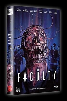 The Faculty (1998) (Cover A, Grosse Hartbox, Collector's Edition, Edizione Limitata, Uncut, Blu-ray + DVD)