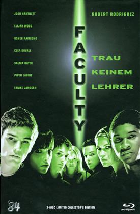Faculty (1998) (Cover B, Grosse Hartbox, Collector's Edition, Limited Edition, Uncut, Blu-ray + DVD)