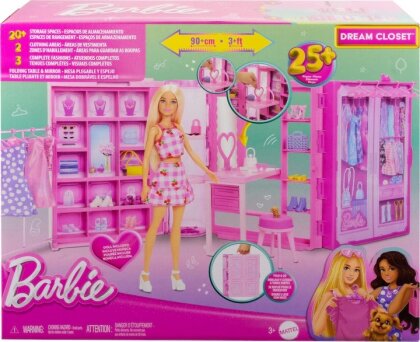 Barbie Traumkleiderschrank mit Puppe