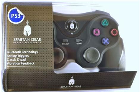 PS3 Controller Bluetooth Spartan black
