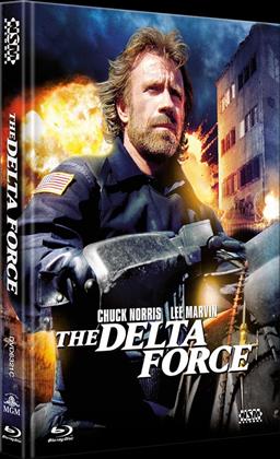 The Delta Force (1986) (Cover C, Limited Edition, Mediabook, Uncut, Blu-ray + DVD)