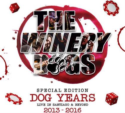 Winery Dogs - Dog Years - Live In Santiago (Deluxe Edition, Blu-ray + CD)