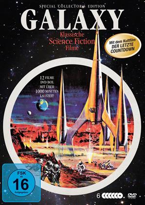 Galaxy - Klassische Science Fiction Filme - 12 Spielfilme Box (Special Edition, 6 DVDs)