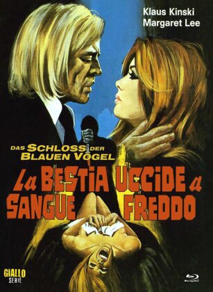 La bestia uccide a sangue freddo - Das Schloss der blauen Vögel (1971) (Cover B, Eurocult Collection, Giallo Serie, Limited Edition, Mediabook, Blu-ray + DVD)