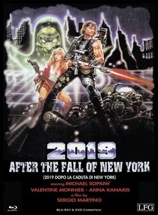 2019 - After the Fall of New York - (2019 Dopo la caduta di New York) (1983) (Cover C, Limited Edition, Mediabook, Uncut, Blu-ray + DVD)