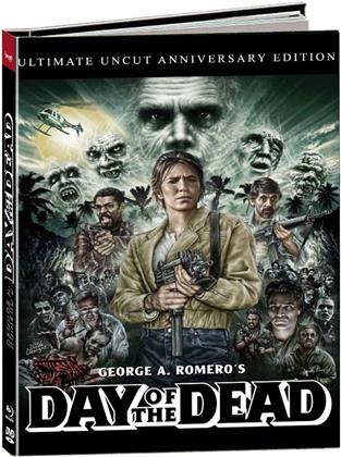 Day of the Dead (1985) (Cover B, Anniversary Edition, Limited Edition, Mediabook, Uncut, Blu-ray + DVD + 2 CDs)