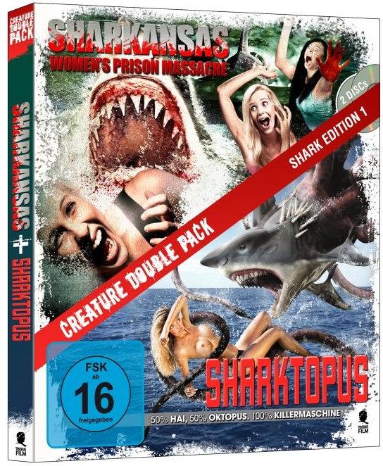Sharkansas Women's Prison Massacre / Sharktopus (2 Blu-rays)