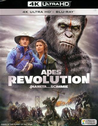 Apes Revolution - Il Pianeta delle Scimmie (2014) (4K Ultra HD + Blu-ray)