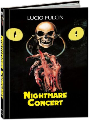 Nightmare Concert (1990) (Cover B, Limited Edition, Mediabook, Uncut, Blu-ray + DVD)