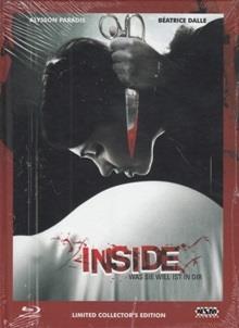 Inside - Was Sie will ist in dir (2007) (Cover B, Collector's Edition, Limited Edition, Mediabook, Uncut, Blu-ray + DVD)