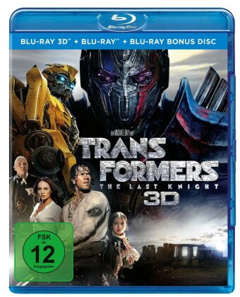 Transformers 5 - The Last Knight (2017) (Blu-ray 3D + 2 Blu-rays)