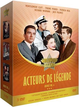Acteurs de légende - Coffret Vol. 6 (Collection Hollywood Legends, 3 DVDs)