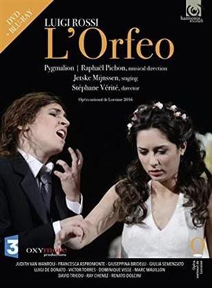 Ensemble Pygmalion, Raphael Pichon & Jetske Mijnssen - Rossi - L'Orfeo (Harmonia Mundi, Blu-ray + DVD)