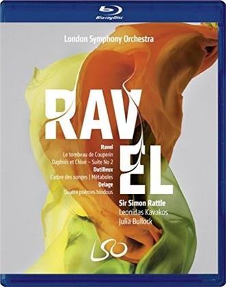 The London Symphony Orchestra & Sir Simon Rattle - Ravel / Dutilleux / Delage (Blu-ray + DVD)
