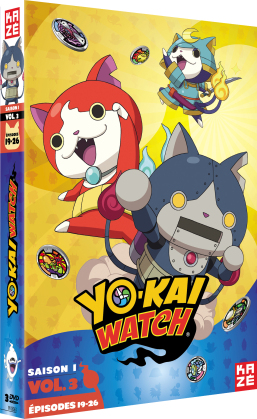 Yo-Kai Watch - Saison 1 - Vol. 3 (3 DVD)
