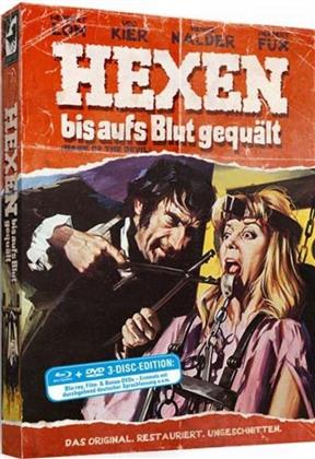 Hexen bis aufs Blut gequält (1970) (DigiPak, Edizione Limitata, Edizione Restaurata, Uncut, Blu-ray + 2 DVD)