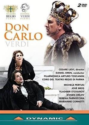 Filarmonica Arturo Toscanini, Daniel Oren & Michele Pertusi - Verdi - Don Carlo (Dynamic, 2 DVDs)