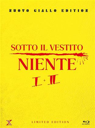 Sotto il vestito niente - 1+2 (Nuovo Giallo Edition, Limited Edition, Mediabook, Uncut, 2 Blu-rays + 2 DVDs)