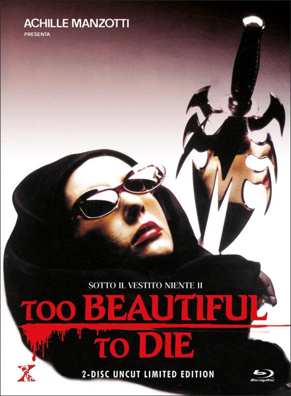 Too Beautiful to Die (1988) (Cover A, Édition Limitée, Mediabook, Uncut, Blu-ray + DVD)