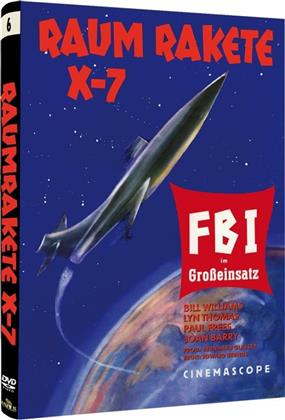 Raumrakete X-7 - FBI im Grosseinsatz (1958) (Cover A, Petite Hartbox, Sci-Fi & Horror Classics, n/b, Édition Limitée)