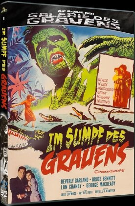 Im Sumpf des Grauens (1959) (Die Rache der Galerie des Grauens, Edizione Limitata, Uncut, Blu-ray + DVD)