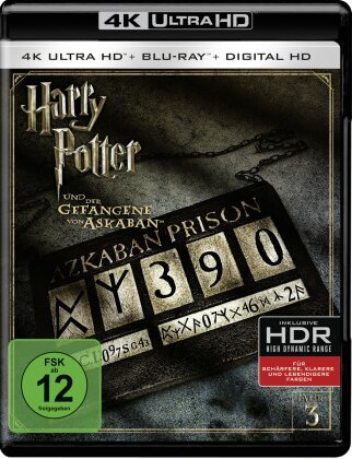 Harry Potter und der Gefangene von Askaban (2004) (4K Ultra HD + Blu-ray)